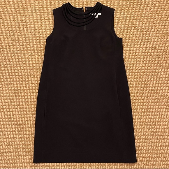 Diane von Furstenberg Black Noralie Sleeveless Dress 4 - Picture 2 of 9